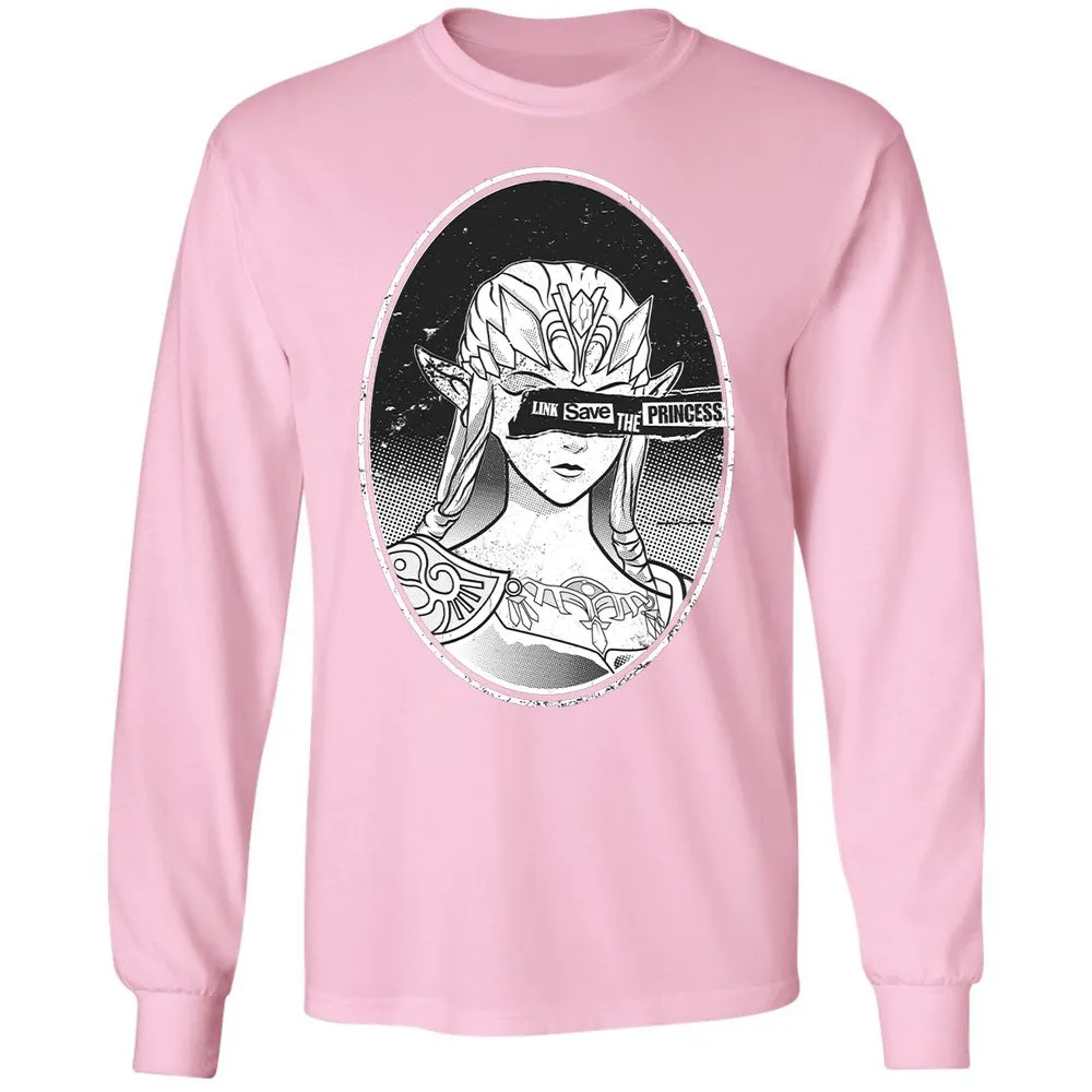 Long Sleeve T-Shirt - CL9VX4MZ - Light Pink - 3