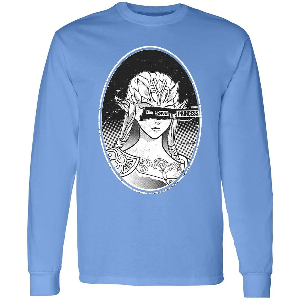 Long Sleeve T-Shirt - CL9VX4MZ - Carolina Blue - 12