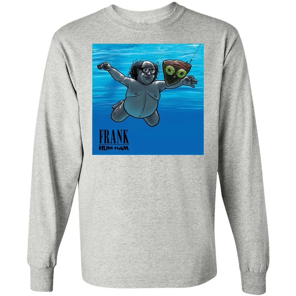 Long Sleeve T-Shirt - HRGF5JC3 - Ash - 7
