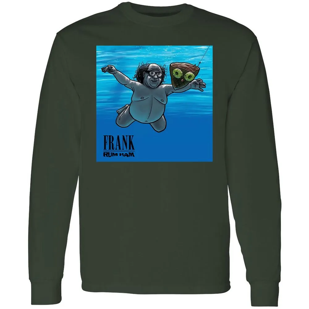 Long Sleeve T-Shirt - HRGF5JC3 - Forest Green - 4