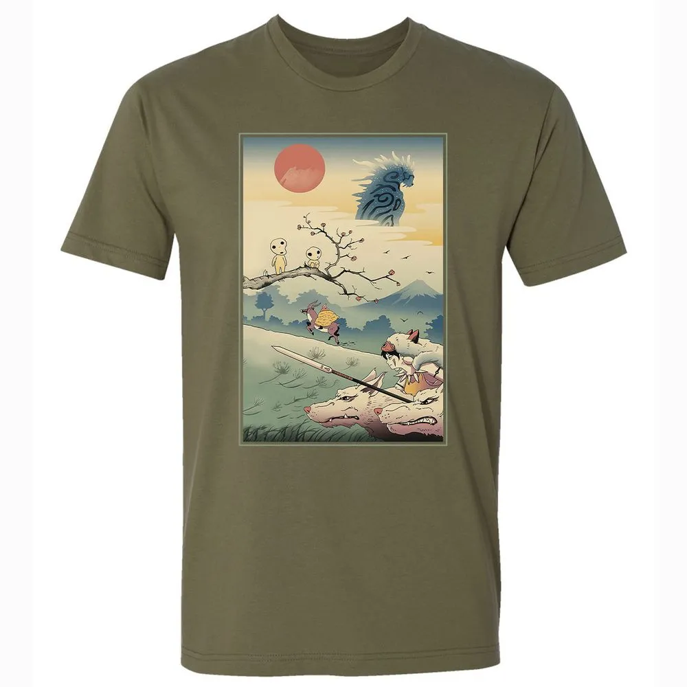 Premium Unisex T-Shirt - ZJVVNNSM - Military Green - 5