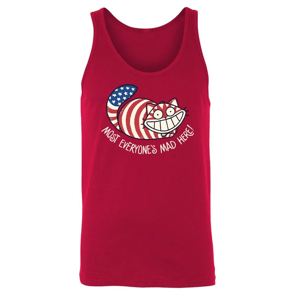 Unisex Jersey Tank - 38RY9T1H - Red - 11