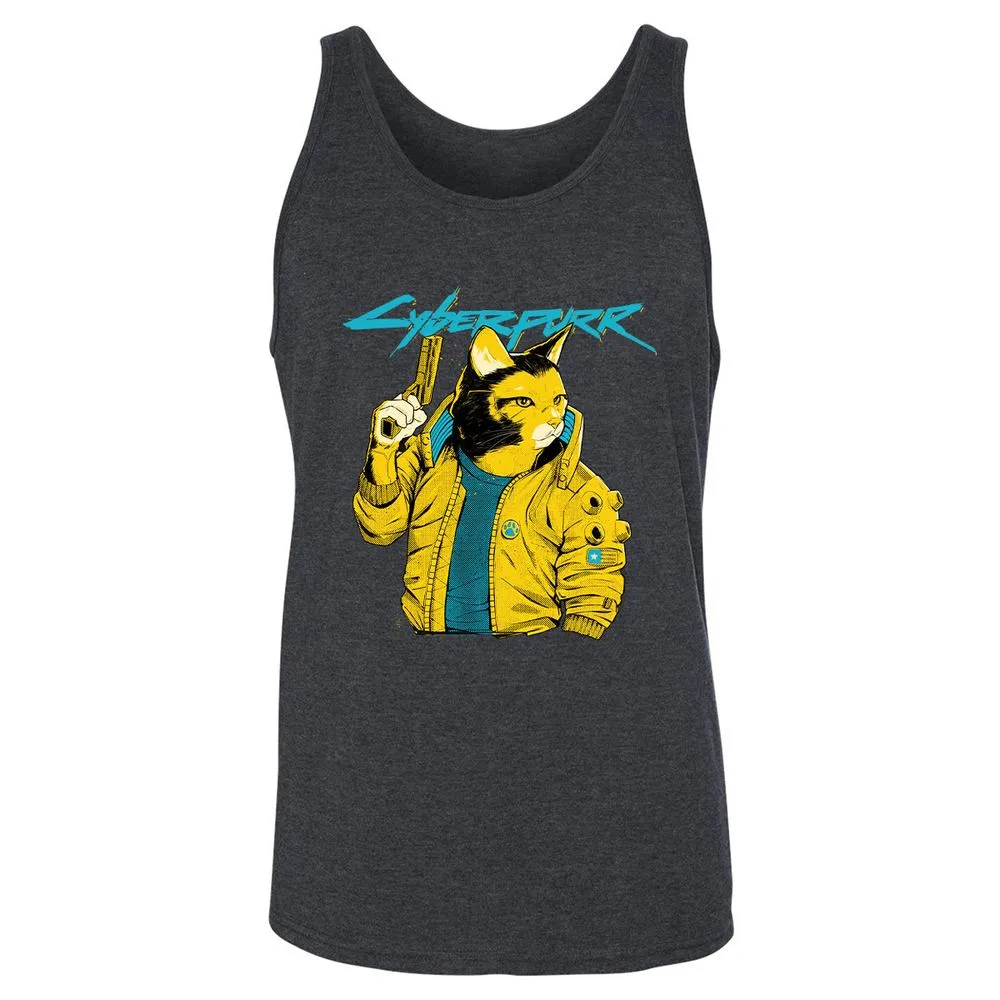 Unisex Jersey Tank - 26HDMFFC - Dark Grey Heather - 6