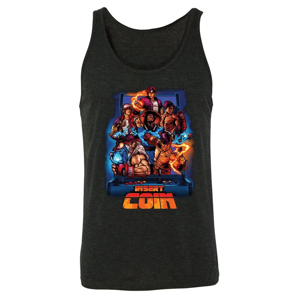 Unisex Jersey Tank - YGXGFSRU - Charcoal Black Triblend - 5