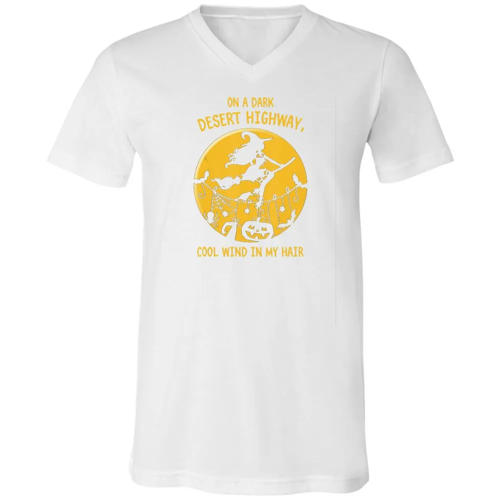 Unisex V-Neck T-Shirt - UFG38F7T - White - 5