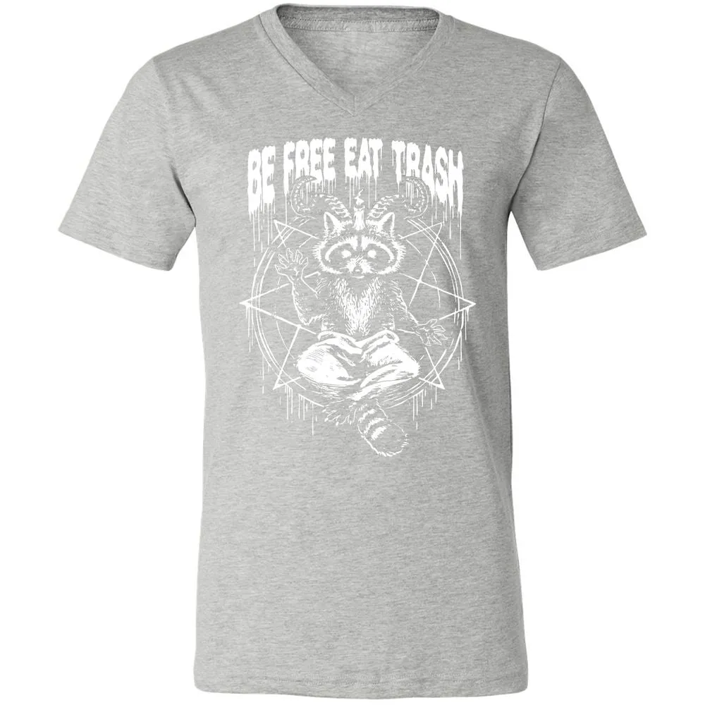 Unisex V-Neck T-Shirt - X9SEH9HK - Athletic Heather - 7