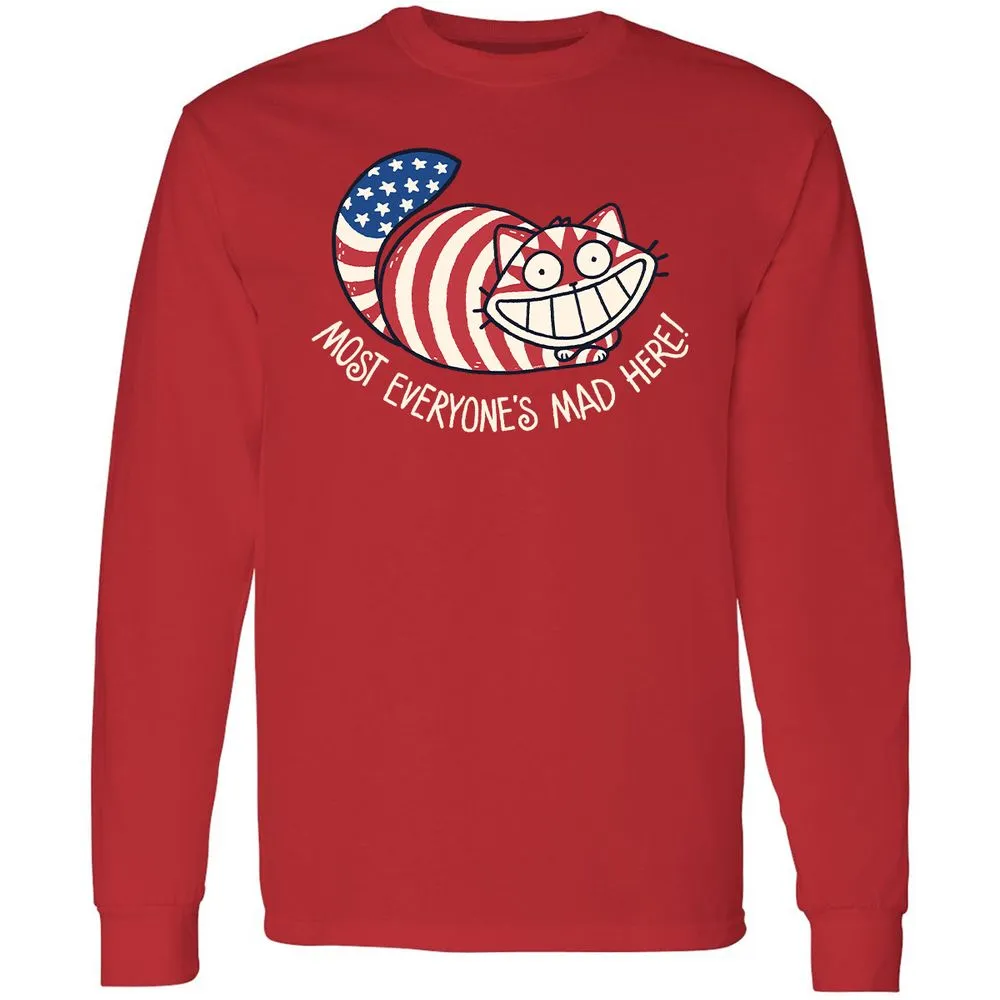 Long Sleeve T-Shirt - 8M8FTHQK - Red - 14