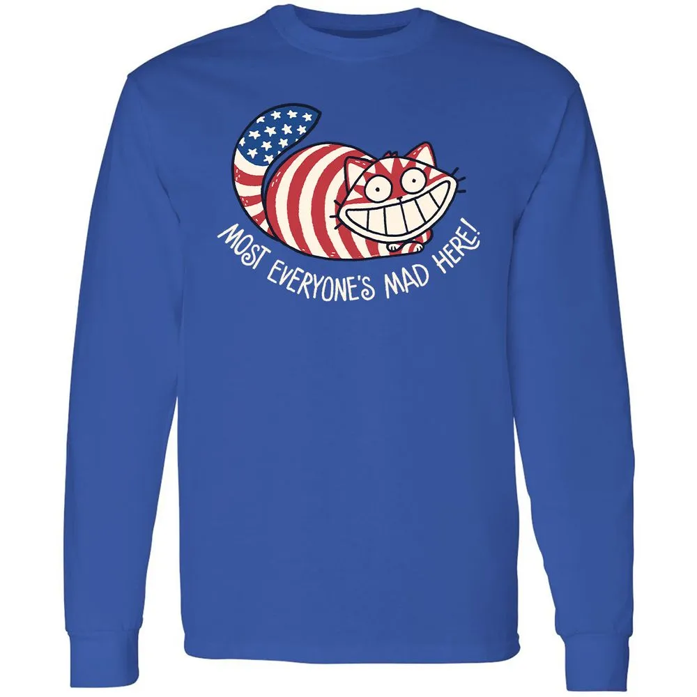 Long Sleeve T-Shirt - 8M8FTHQK - Royal - 8