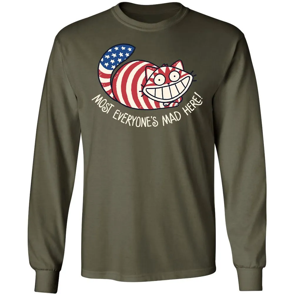 Long Sleeve T-Shirt - 8M8FTHQK - Military Green - 16
