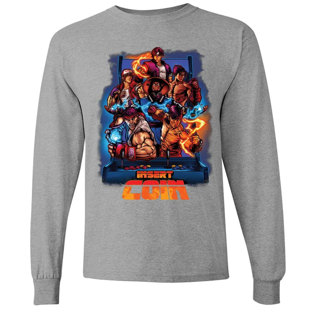 Long Sleeve T-Shirt - VGNV2YCW - Graphite Heather - 6
