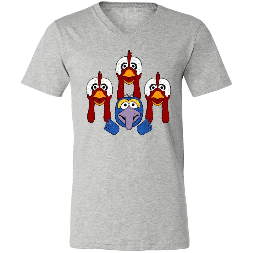 Unisex V-Neck T-Shirt - KV7TS52U - Athletic Heather - 7
