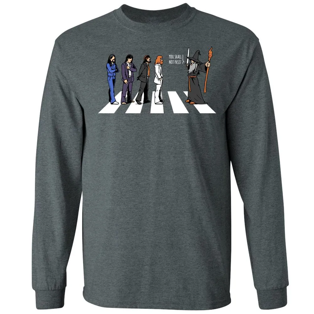 Long Sleeve T-Shirt - 5RAT7HFU - Dark Heather - 15