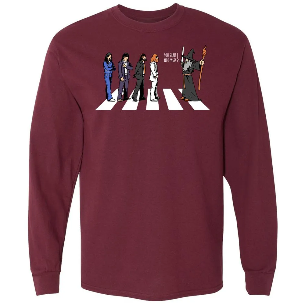 Long Sleeve T-Shirt - 5RAT7HFU - Maroon - 11