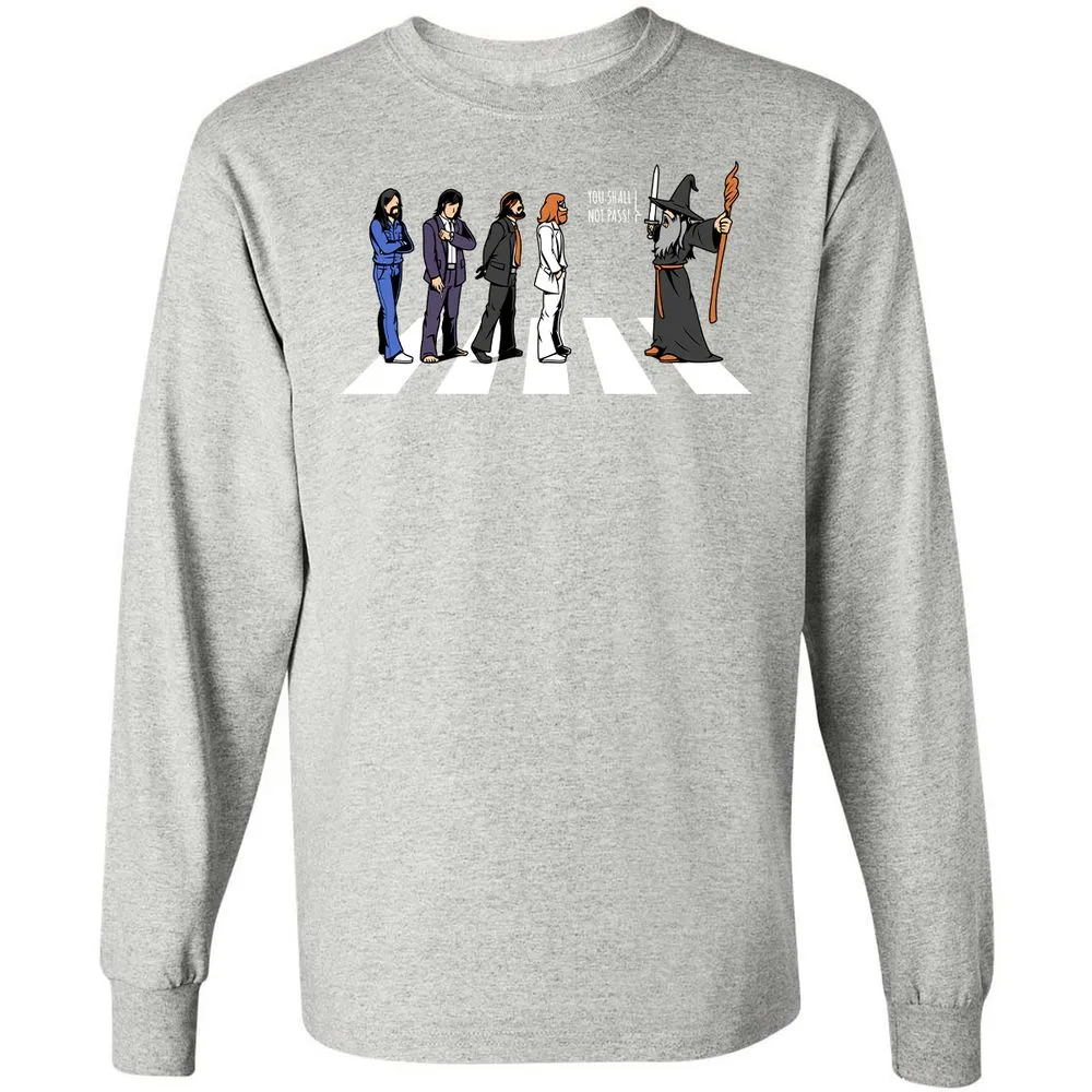 Long Sleeve T-Shirt - 5RAT7HFU - Ash - 7