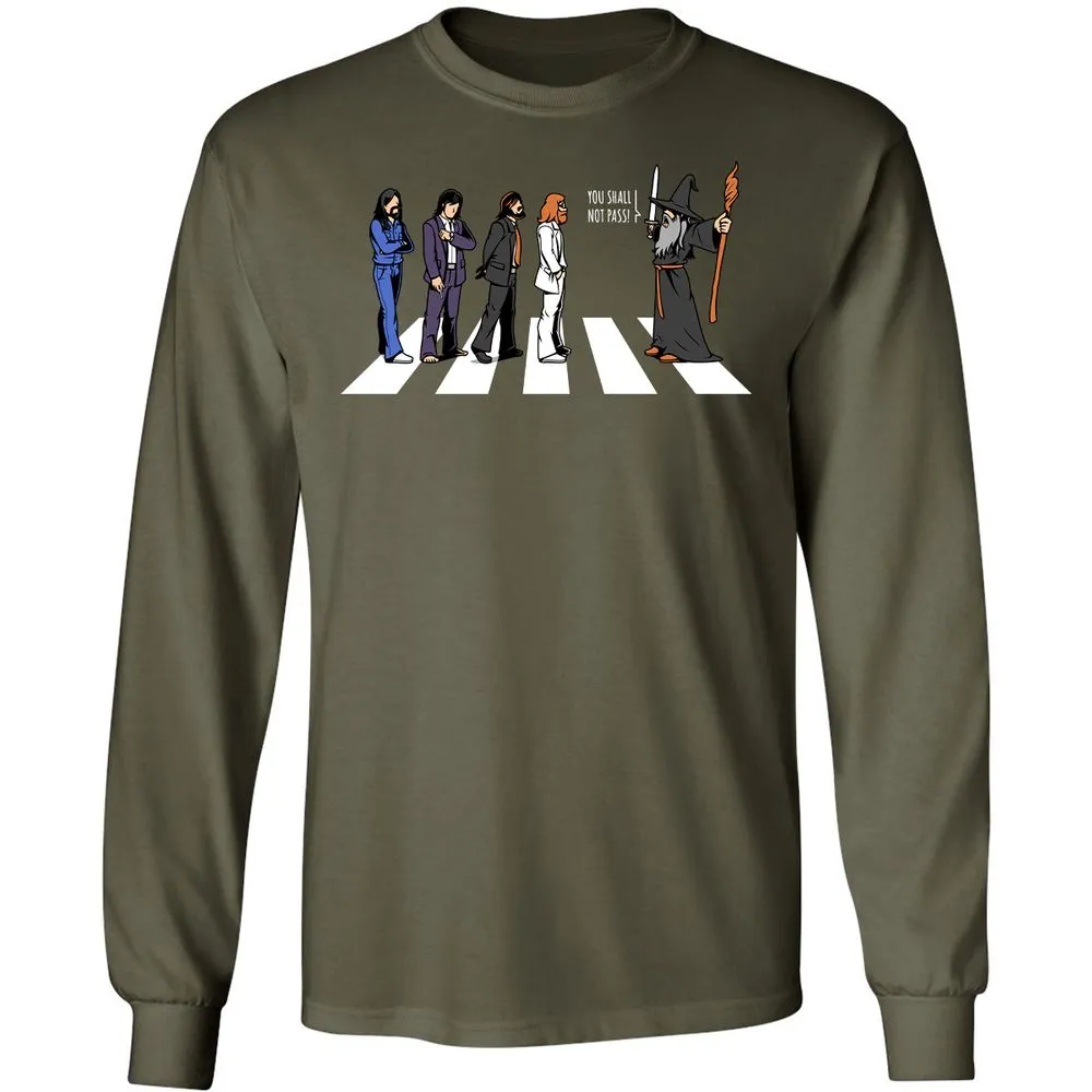 Long Sleeve T-Shirt - 5RAT7HFU - Military Green - 16