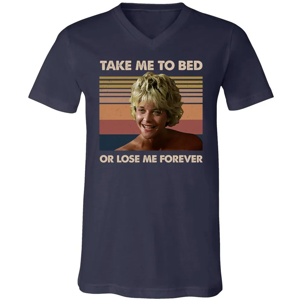 Unisex V-Neck T-Shirt - 5UJFFLUB - Navy - 2