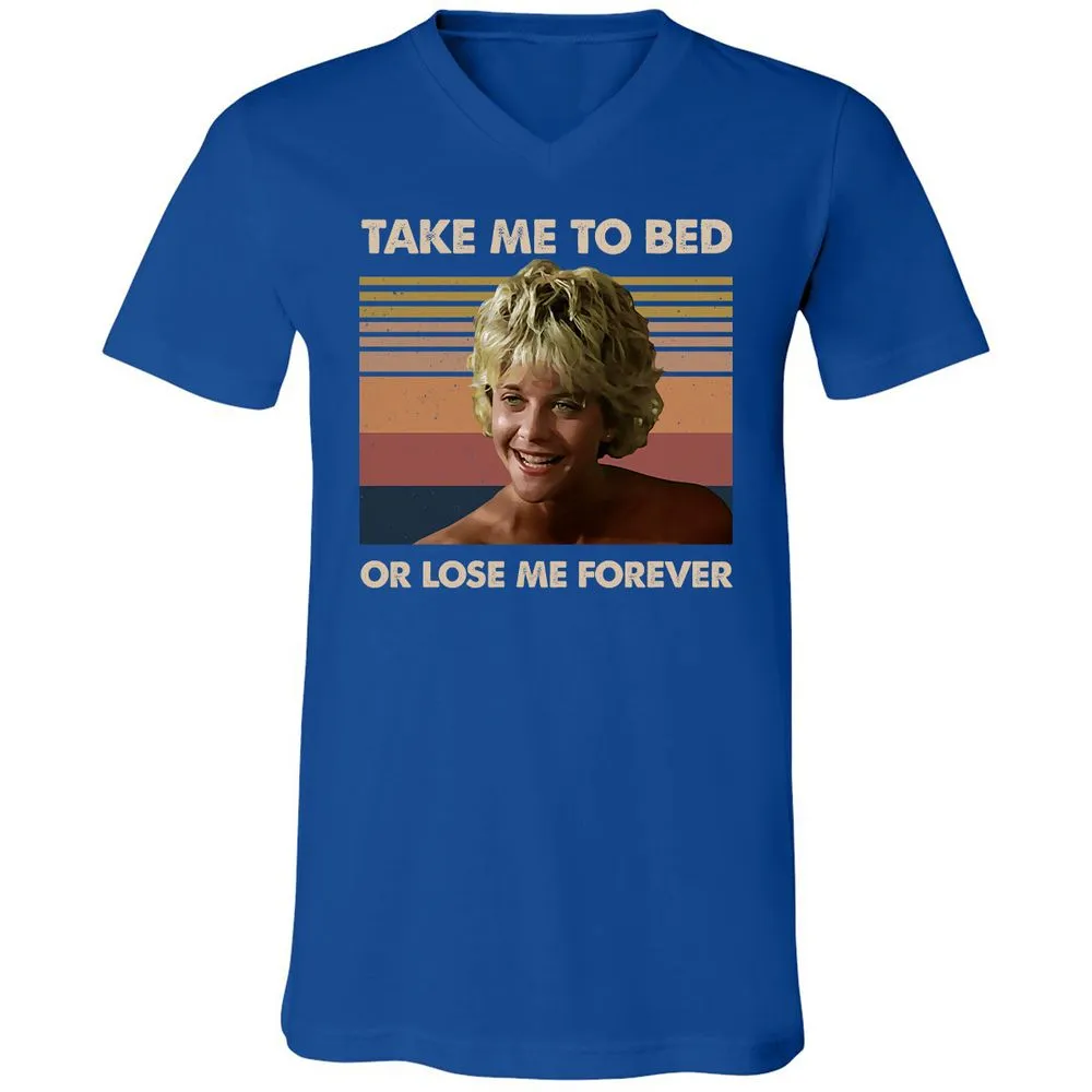 Unisex V-Neck T-Shirt - 5UJFFLUB - True Royal - 4