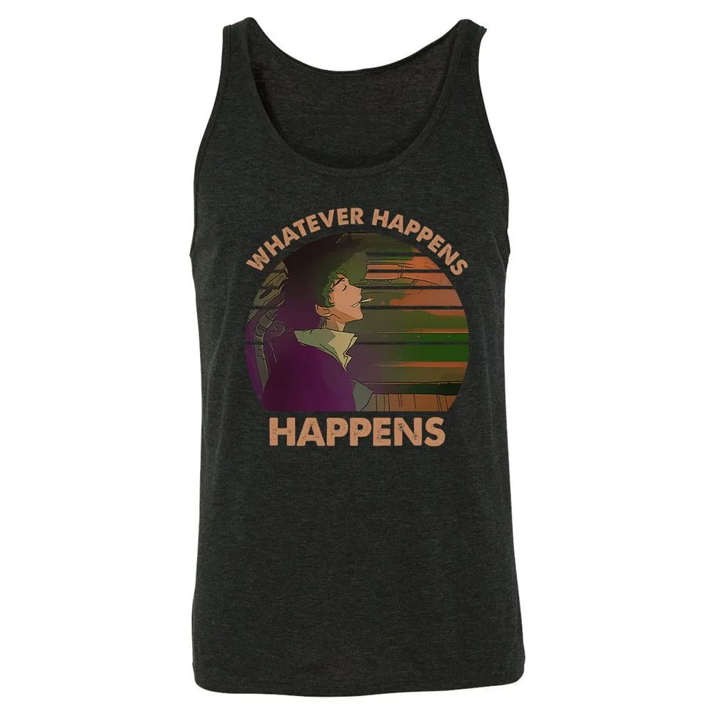 Unisex Jersey Tank - 5A3JGG2F - Charcoal Black Triblend - 5
