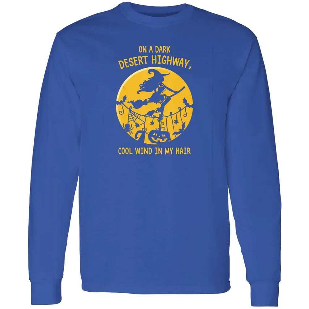 Long Sleeve T-Shirt - WENM854U - Royal - 8