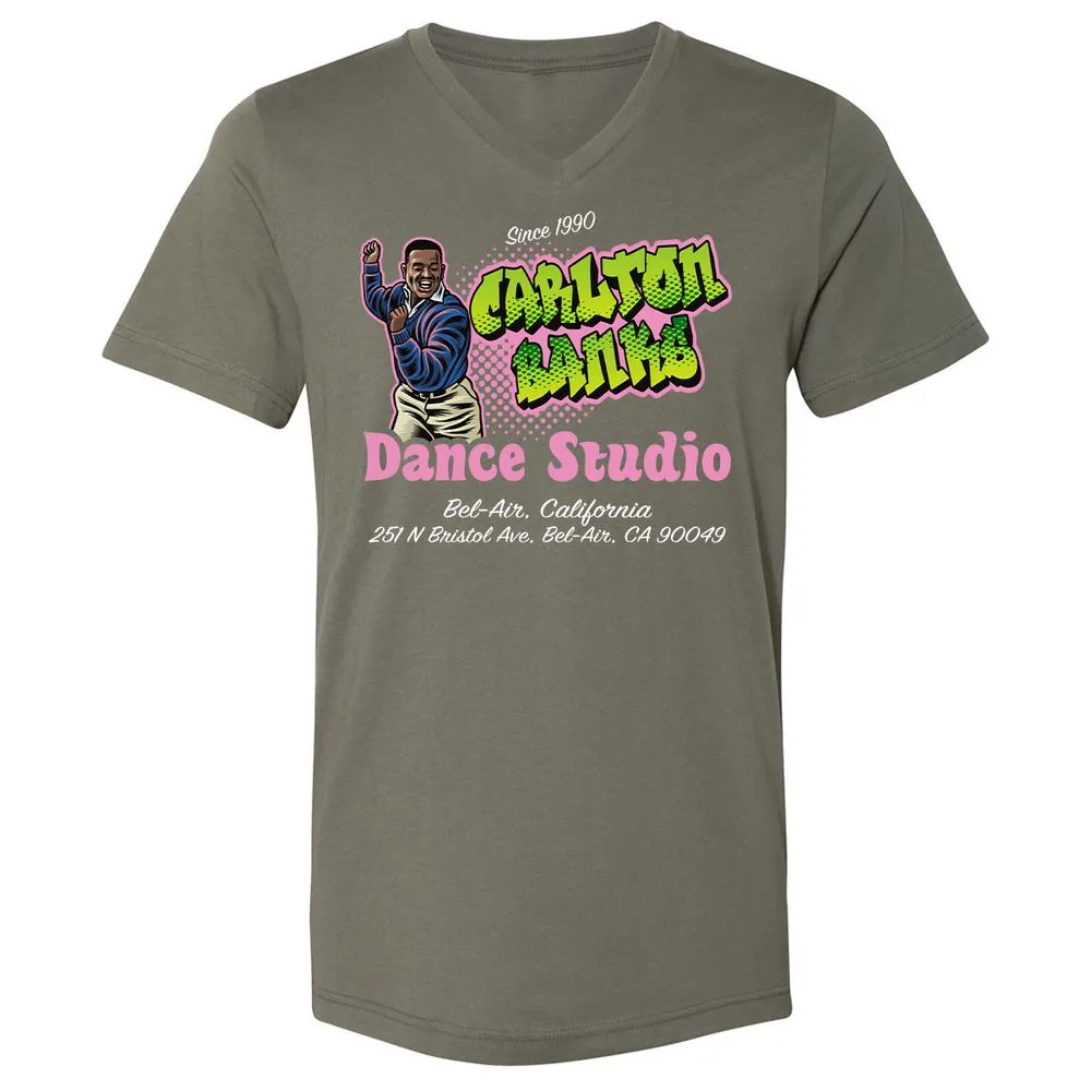 Unisex V-Neck T-Shirt - 448FPX3C - Military Green - 10