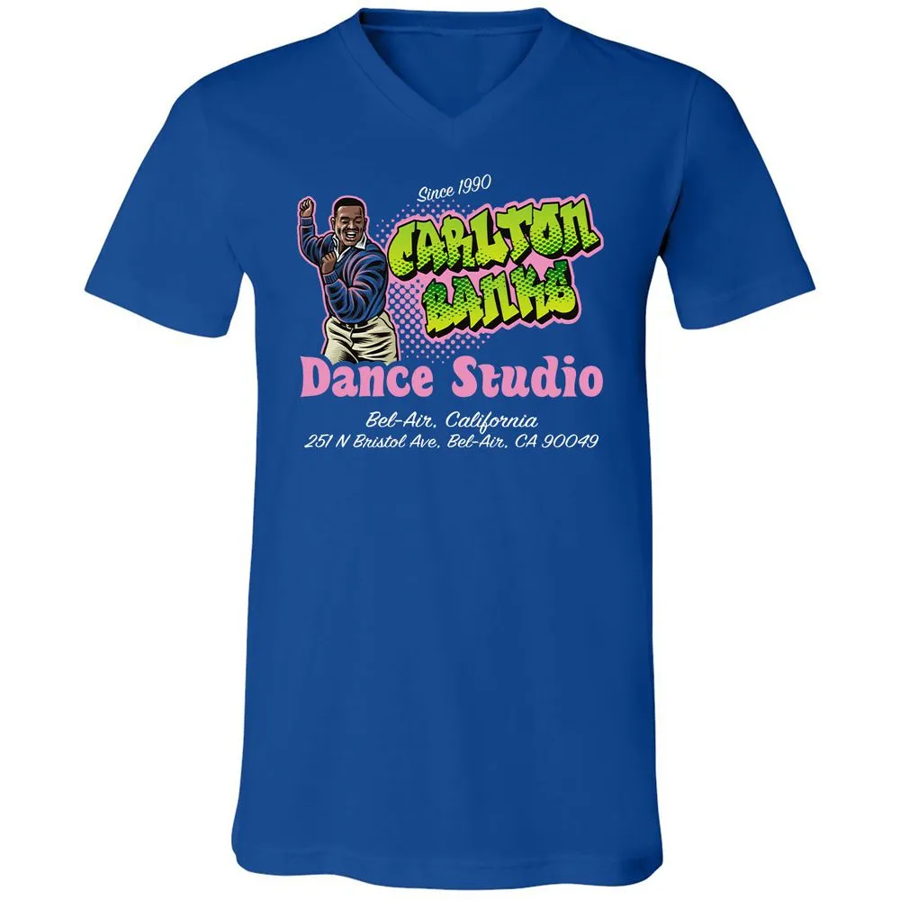 Unisex V-Neck T-Shirt - 448FPX3C - True Royal - 4