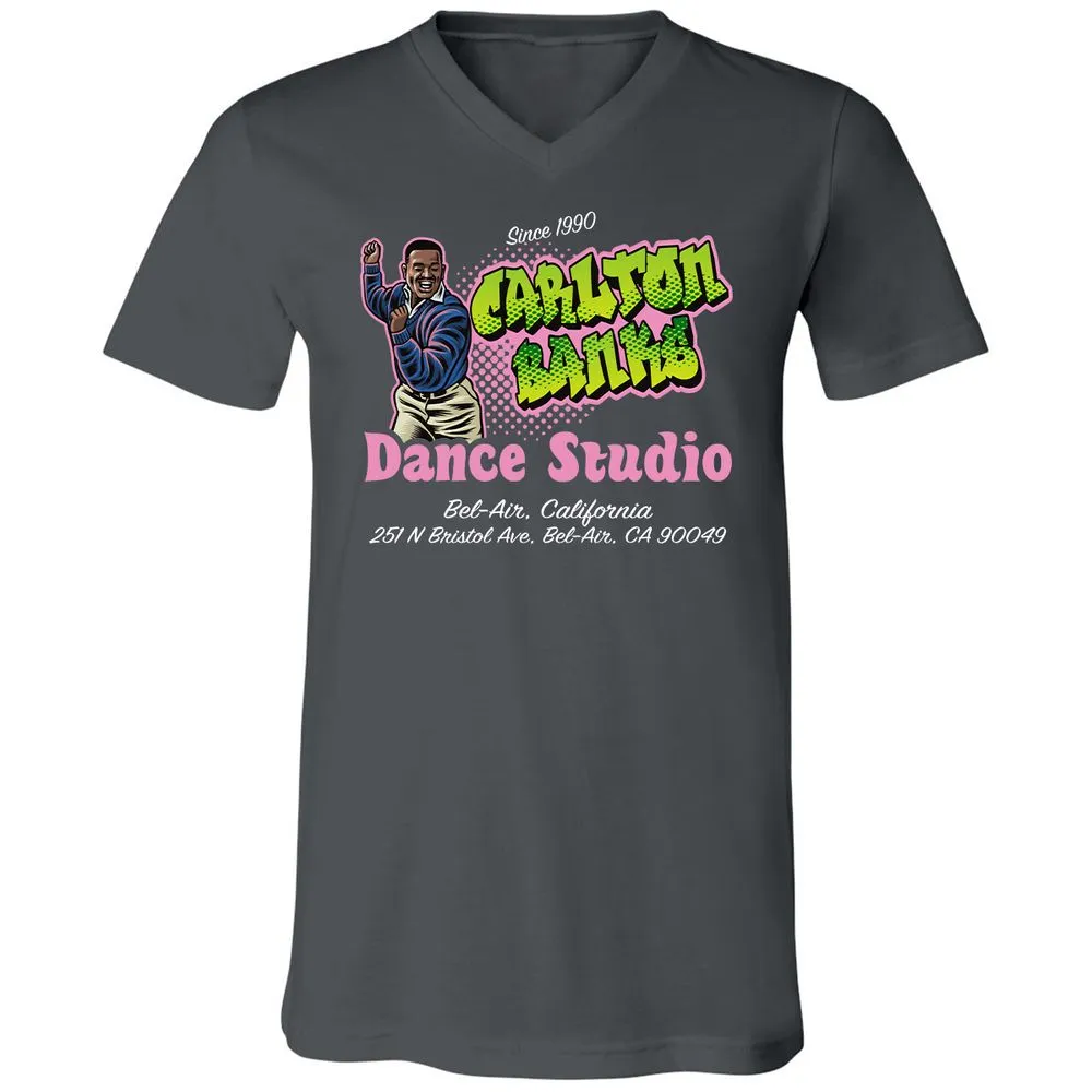 Unisex V-Neck T-Shirt - 448FPX3C - Asphalt - 12