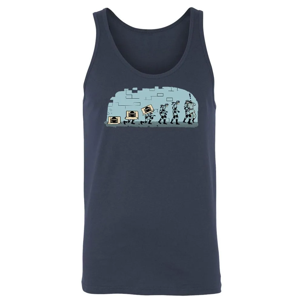 Unisex Jersey Tank - 2PW3EQAC - Navy - 2