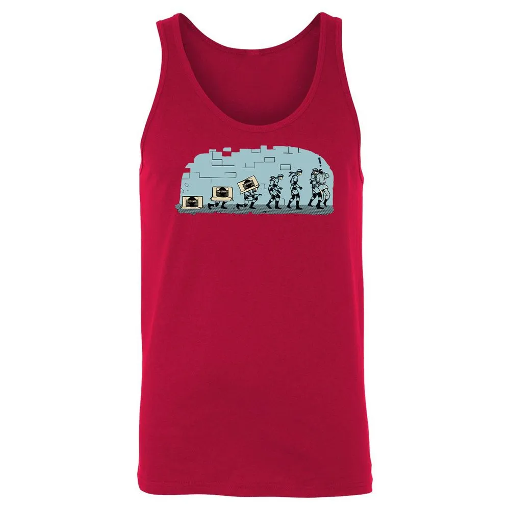 Unisex Jersey Tank - 2PW3EQAC - Red - 11