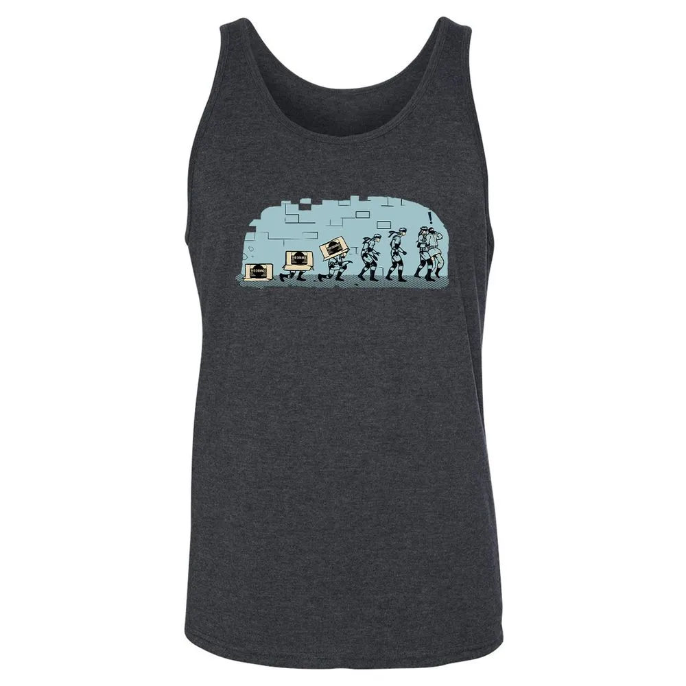 Unisex Jersey Tank - 2PW3EQAC - Dark Grey Heather - 6
