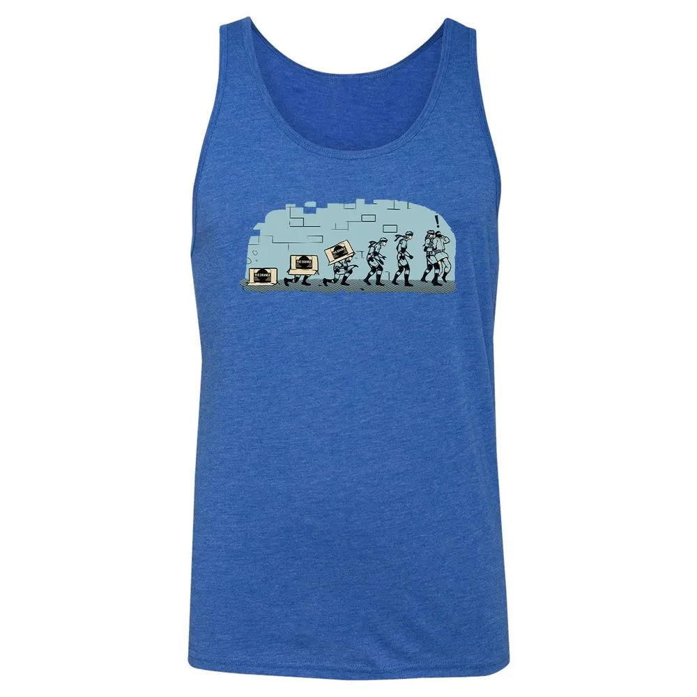 Unisex Jersey Tank - 2PW3EQAC - True Royal Triblend - 12