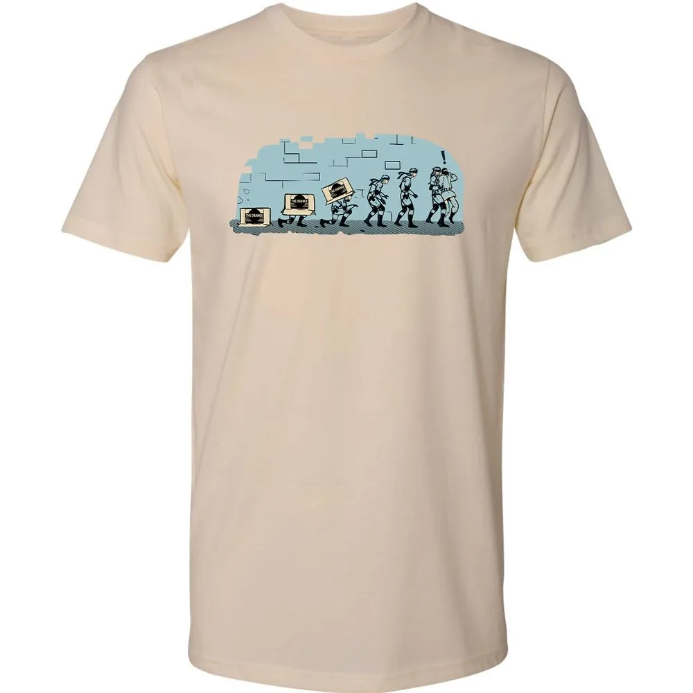 Premium Unisex T-Shirt - 8EDMRWRR - Cream - 14