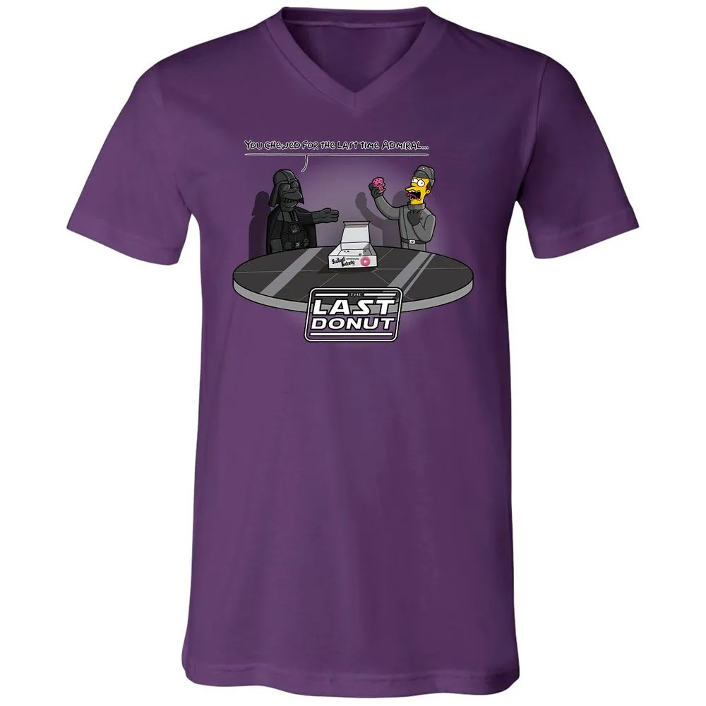 Unisex V-Neck T-Shirt - G281E1NA - Team Purple - 9