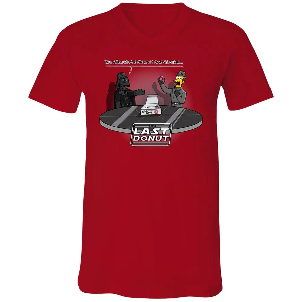 Unisex V-Neck T-Shirt - G281E1NA - Red - 3