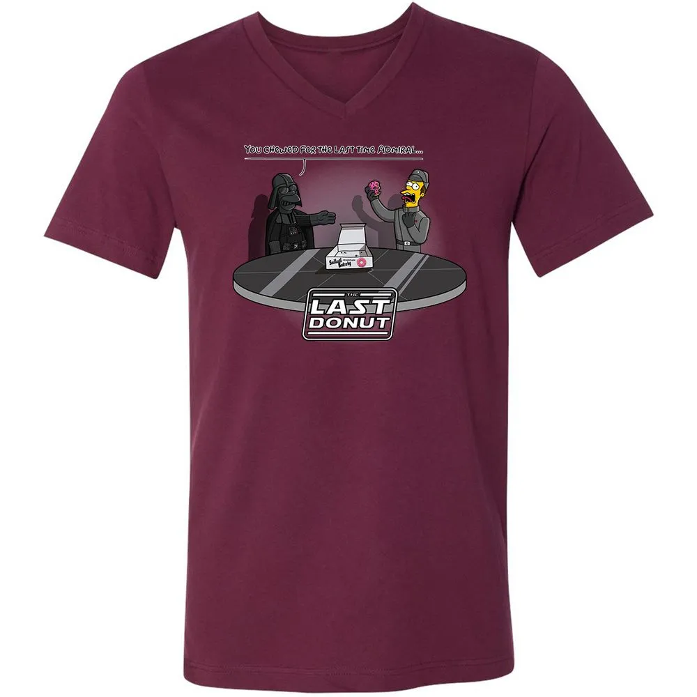 Unisex V-Neck T-Shirt - G281E1NA - Maroon - 6