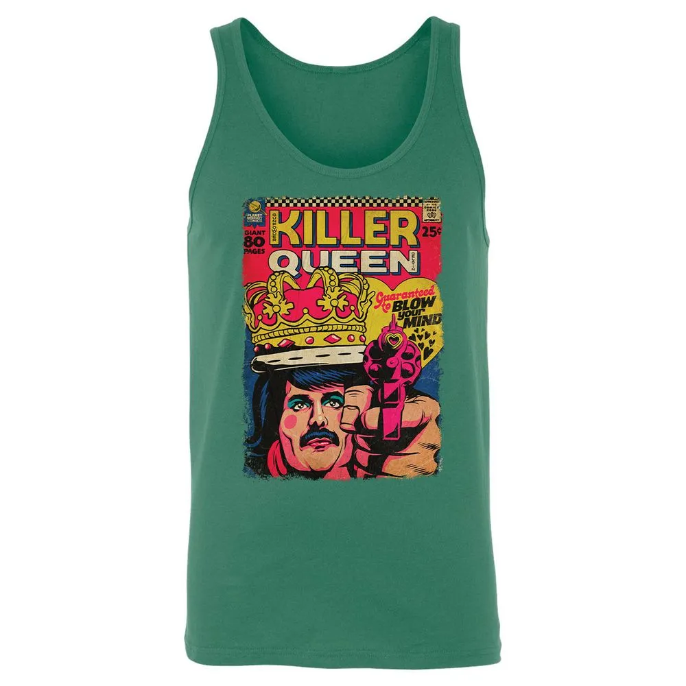 Unisex Jersey Tank - EU8N5HT6 - Kelly - 9