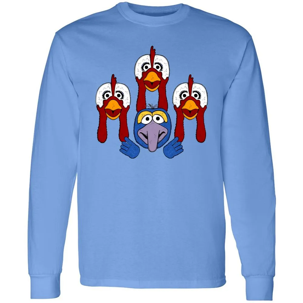 Long Sleeve T-Shirt - GHR588FQ - Carolina Blue - 12