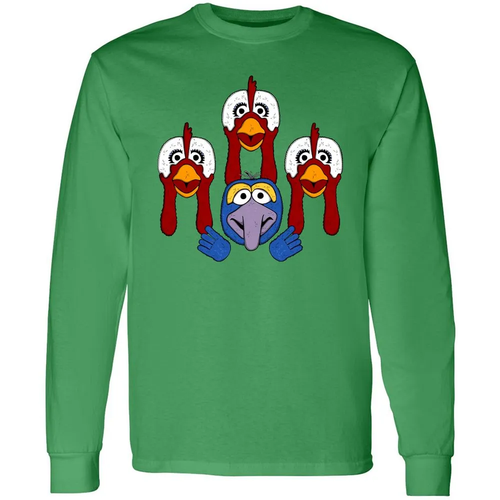 Long Sleeve T-Shirt - GHR588FQ - Irish Green - 10