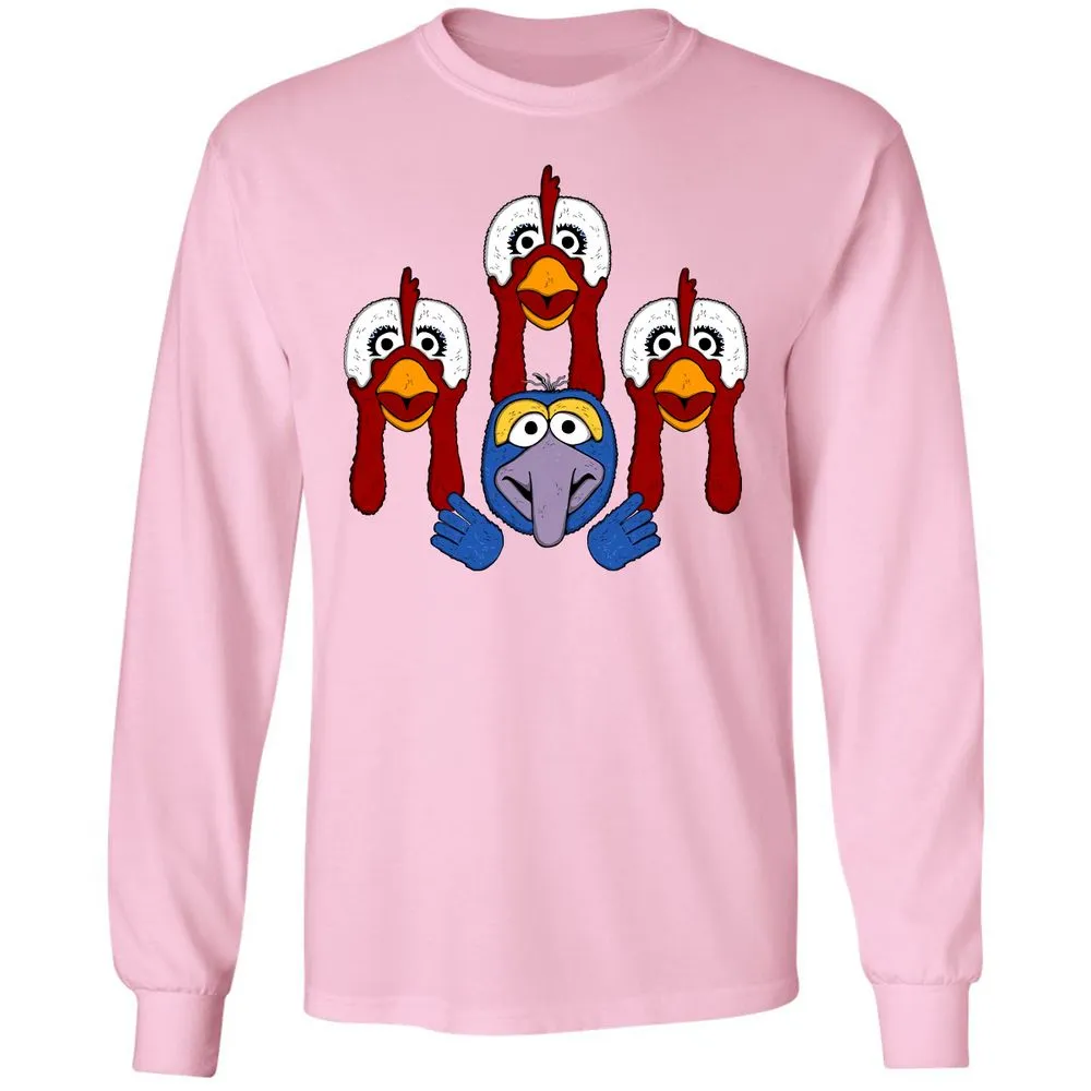 Long Sleeve T-Shirt - GHR588FQ - Light Pink - 3