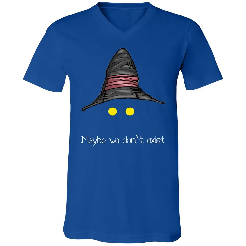 Unisex V-Neck T-Shirt - ECJU2VM9 - True Royal - 4