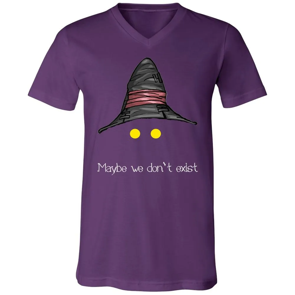 Unisex V-Neck T-Shirt - ECJU2VM9 - Team Purple - 9
