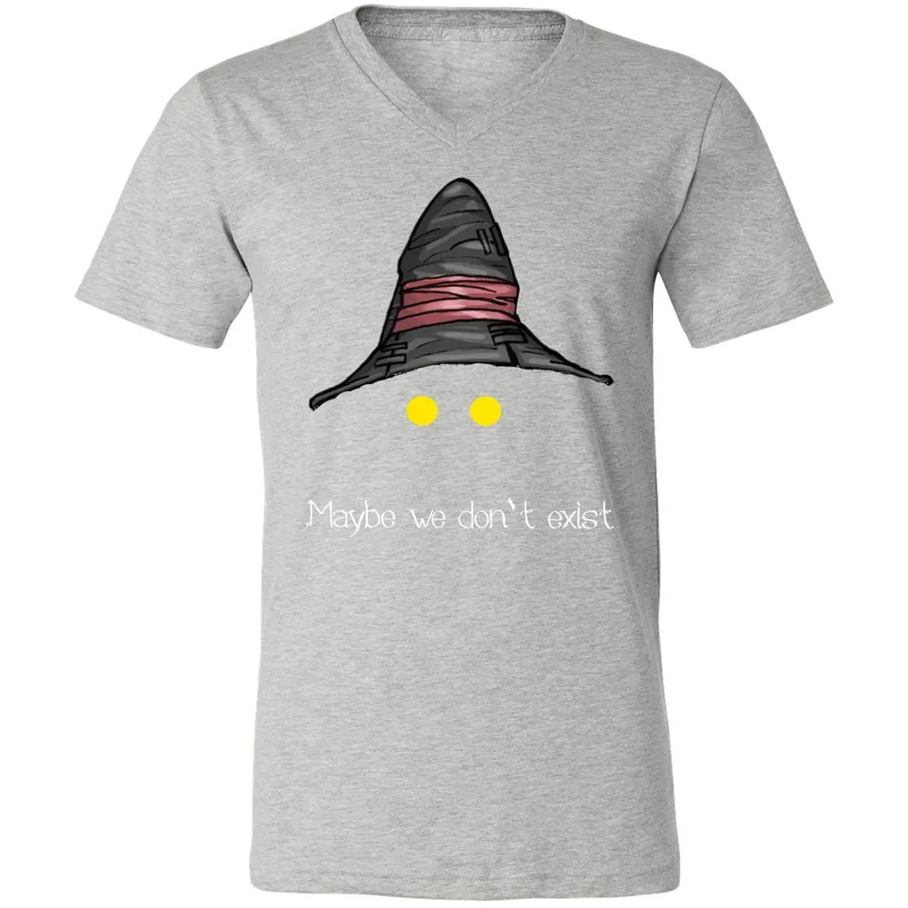 Unisex V-Neck T-Shirt - ECJU2VM9 - Athletic Heather - 7
