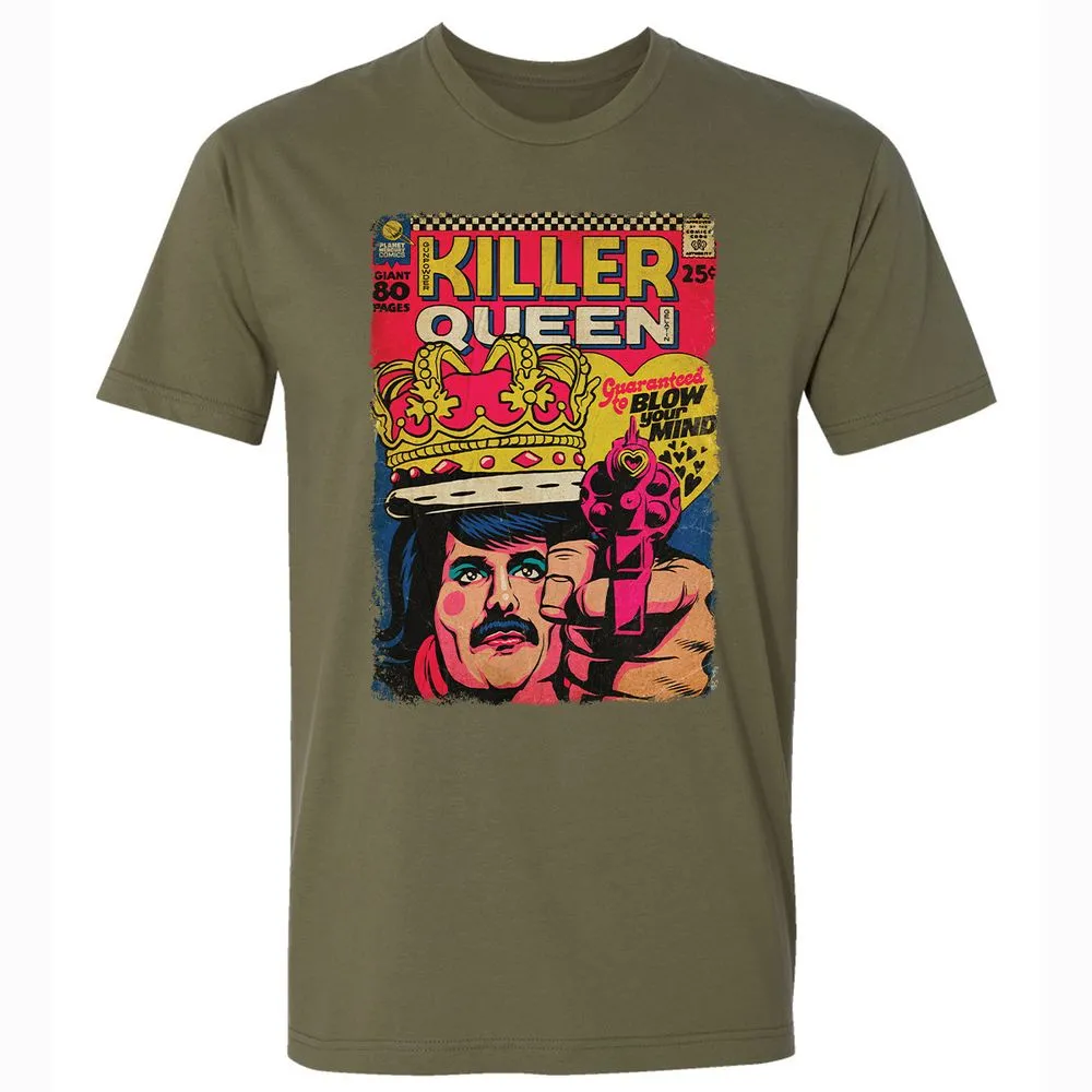 Premium Unisex T-Shirt - 668NNS4Z - Military Green - 5