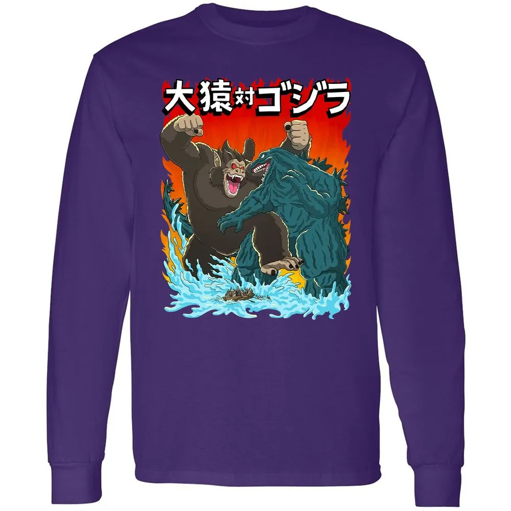 Long Sleeve T-Shirt - BT2KZMQA - Purple - 13