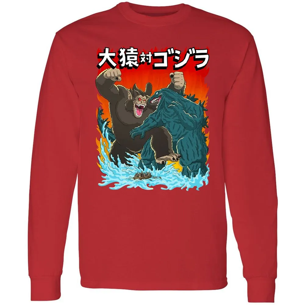 Long Sleeve T-Shirt - BT2KZMQA - Red - 14