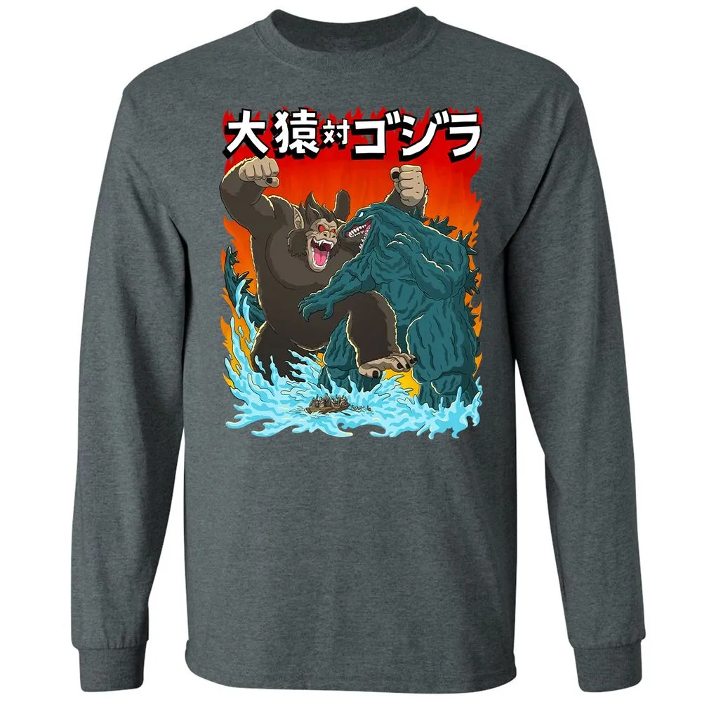 Long Sleeve T-Shirt - BT2KZMQA - Dark Heather - 15