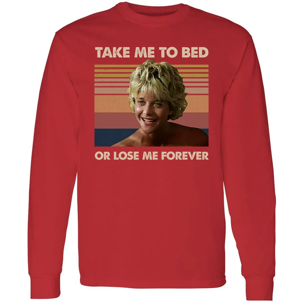 Long Sleeve T-Shirt - AZGL5K5T - Red - 14
