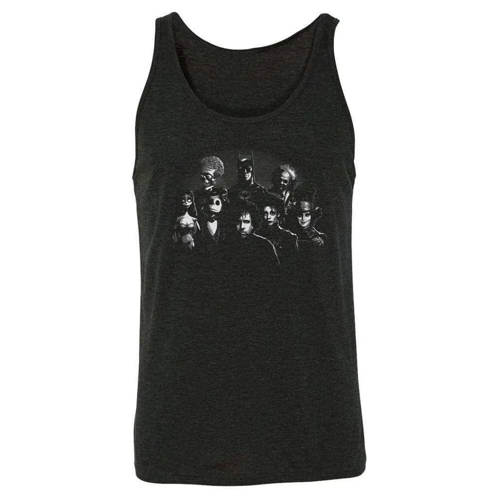 Unisex Jersey Tank - TULAN4AF - Charcoal Black Triblend - 5
