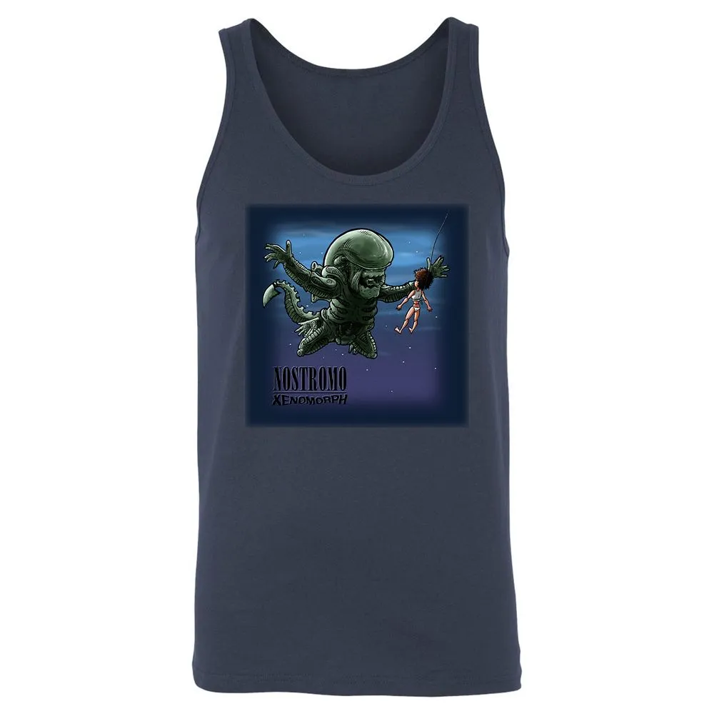 Unisex Jersey Tank - NQLQQJZM - Navy - 2