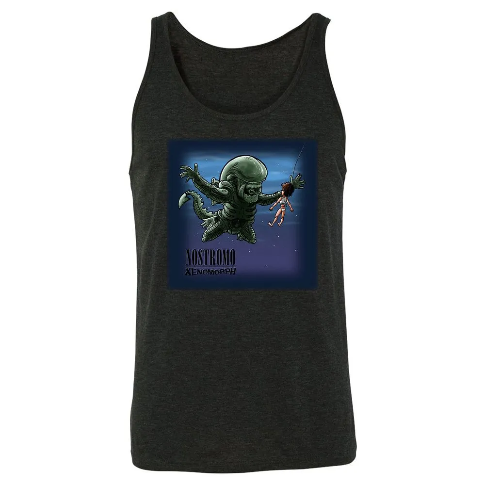 Unisex Jersey Tank - NQLQQJZM - Charcoal Black Triblend - 5