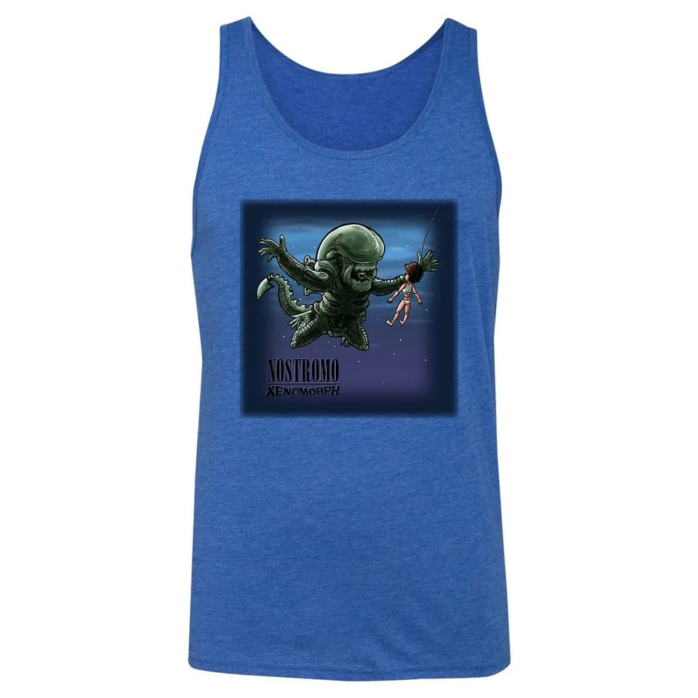 Unisex Jersey Tank - NQLQQJZM - True Royal Triblend - 12